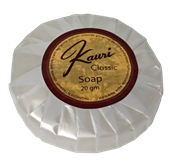 Kauri Classic Pleat Wrapped Soap - 20g 100/CTN
